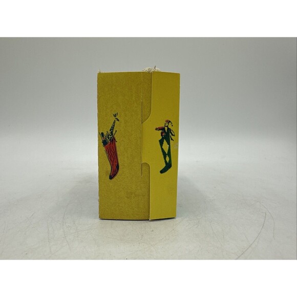 Vintage Christmas Candy Gift Box Container Cardboard Paper Holiday Ornament - Picture 3 of 14